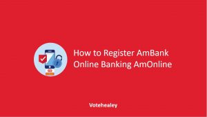 How to Register AmBank Online