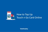 How to Top Up Touch n Go Card Online