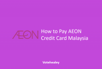 How to Pay AEON Credit Card Malaysia