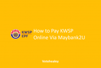 How to Pay KWSP Online Via Maybank2U