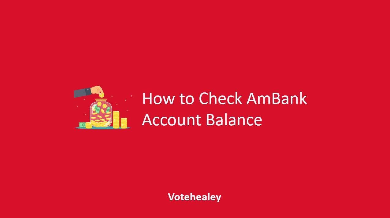How to Check AmBank Account Balance