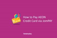 How to Pay AEON Credit Card via JomPAY