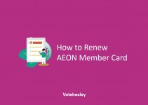 How to Renew AEON Member Card