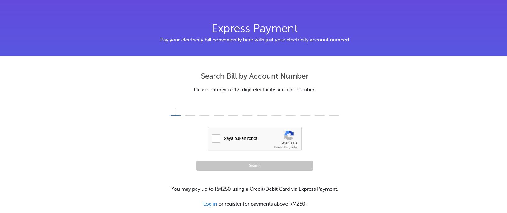 Tnb bill payment online