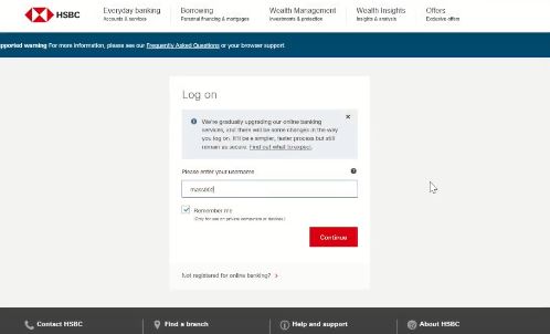 How to Change Transfer Limit HSBC via Online Banking