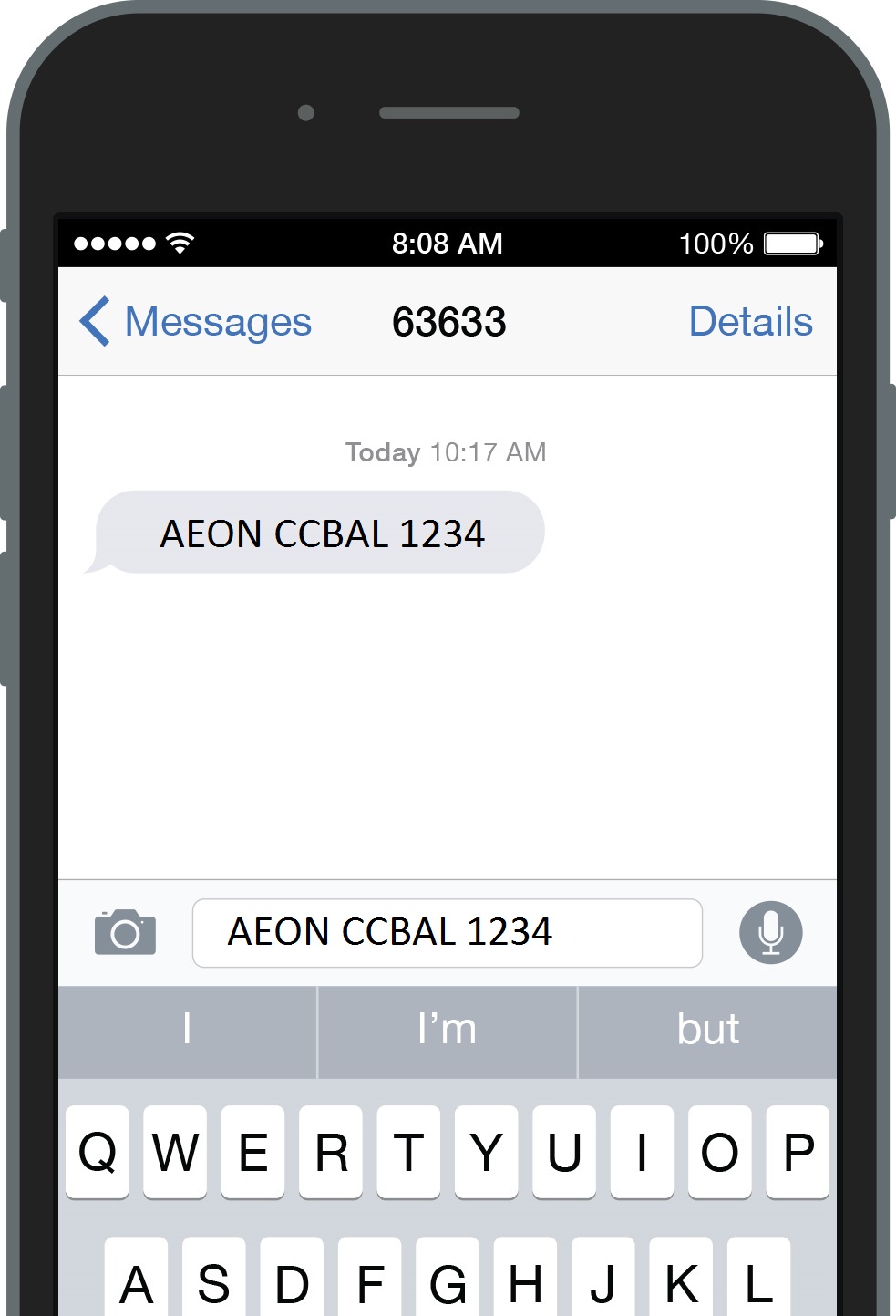 How to Check AEON Credit Card Balance using SMS