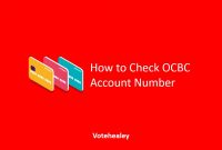 How to Check OCBC Account Number