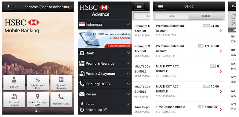 How to Login HSBC Online Banking using Mobile Banking App