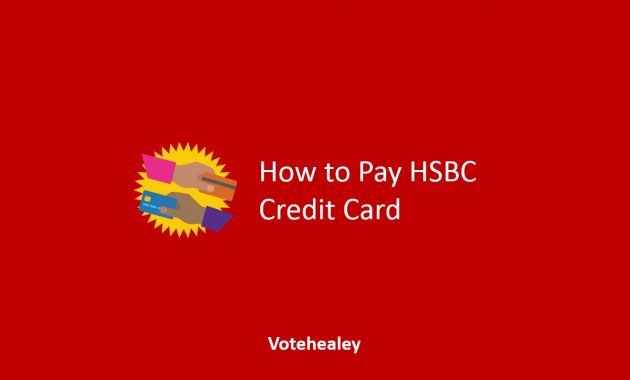 How to Pay HSBC Credit Card