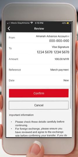 How to Pay HSBC Credit Card using Internet Banking App