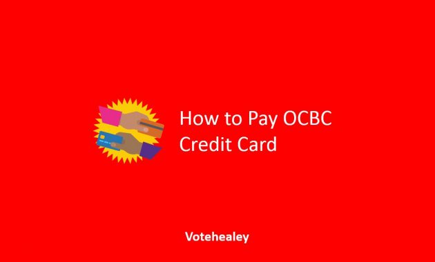 How to Pay OCBC Credit Card