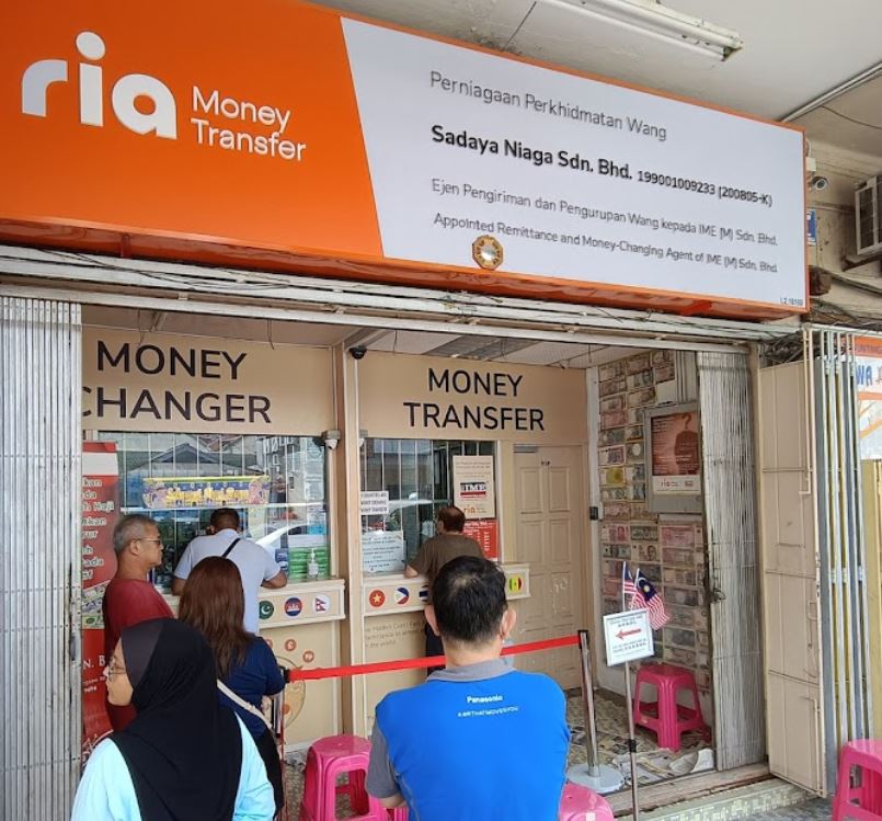 Money Changer in Melaka